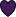 Purple heart shaped button