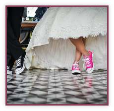 Bride and Groom Casual Footwear
