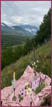 Ceremony in the hills
